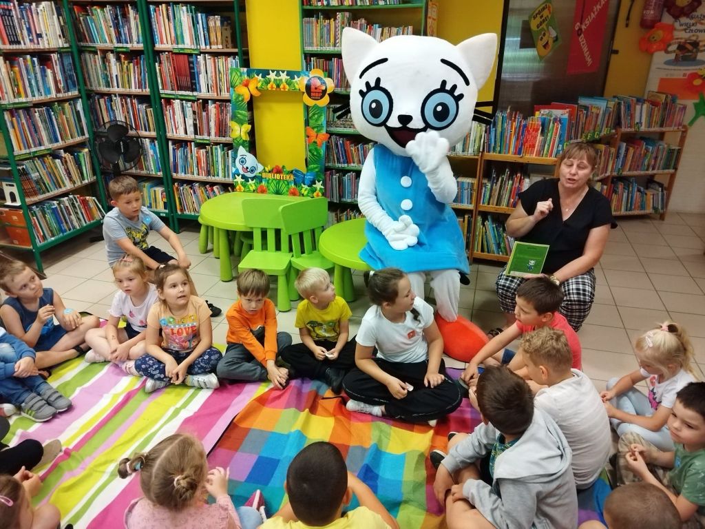 Spotkanie z KICIĄ KOCIĄ w bibliotece itm1#815