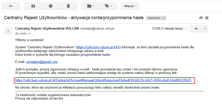 E-mail - wiadomość