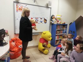 Mały Miś w bibliotece