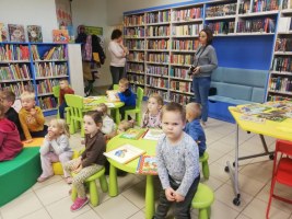 Mały Miś w bibliotece
