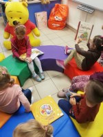 Mały Miś w bibliotece