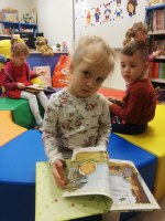 Mały Miś w bibliotece