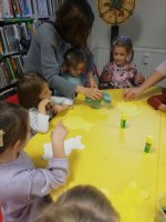 Mały Miś w bibliotece