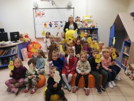 Mały Miś w bibliotece