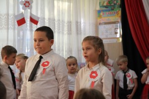 Święto Niepodległości w Słonecznym Promyku