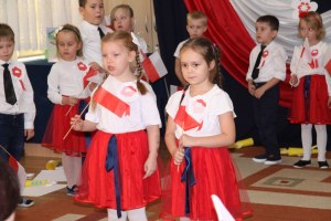 Święto Niepodległości w Słonecznym Promyku