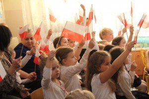 Święto Niepodległości w Słonecznym Promyku
