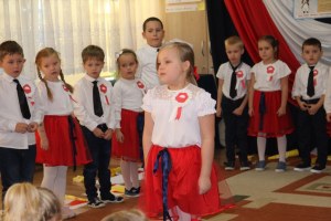 Święto Niepodległości w Słonecznym Promyku