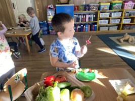 Dzień owoców i warzyw w grupie Żabek