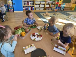 Dzień owoców i warzyw w grupie Żabek