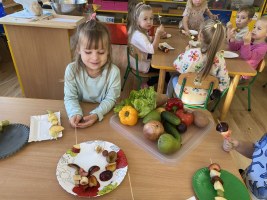 Dzień owoców i warzyw w grupie Żabek