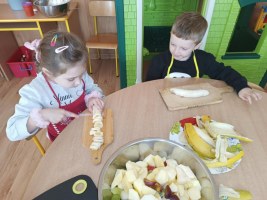 Dzień owoców i warzyw w grupie Biedronek