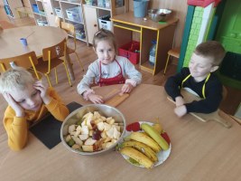 Dzień owoców i warzyw w grupie Biedronek