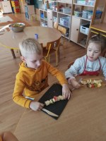 Dzień owoców i warzyw w grupie Biedronek