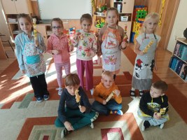 Dzień owoców i warzyw w grupie Biedronek