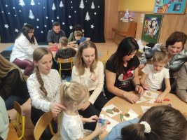 Spotkanie świąteczne w grupie Pszczółek