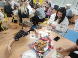 Spotkanie świąteczne w grupie Pszczółek