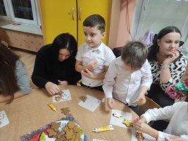 Spotkanie świąteczne w grupie Pszczółek