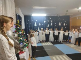 Spotkanie świąteczne w grupie Pszczółek