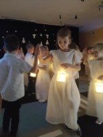 Spotkanie świąteczne w grupie Pszczółek