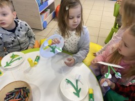 Powitanie wiosny w grupie Żabki 
