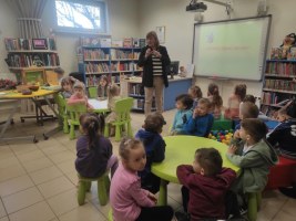 Motylki zwiastują wiosnę- lekcja w bibliotece