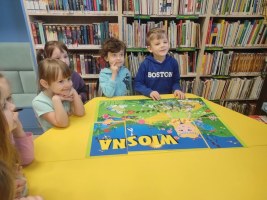 Motylki zwiastują wiosnę- lekcja w bibliotece