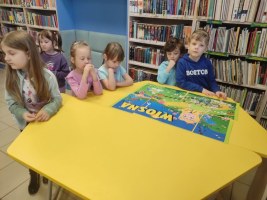 Motylki zwiastują wiosnę- lekcja w bibliotece