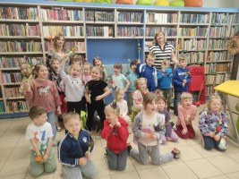Motylki zwiastują wiosnę- lekcja w bibliotece