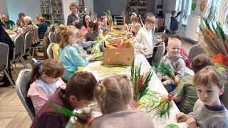 Warsztaty robienia palm wielkanocnych