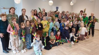 Warsztaty robienia palm wielkanocnych